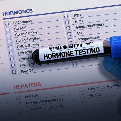 Hormonal testing